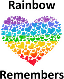 Rainbow Remembers COVID19 Logo